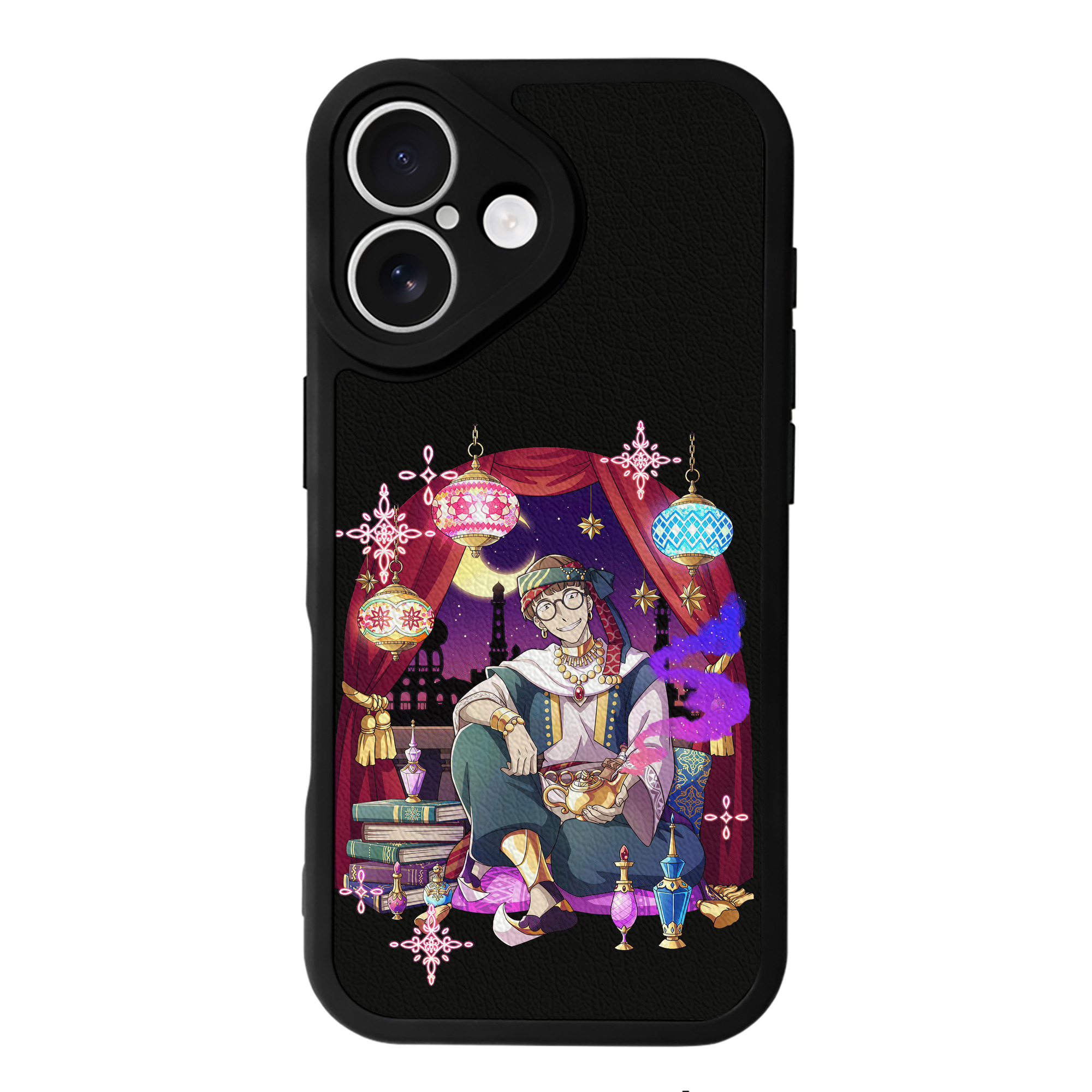 （画像用） 文豪ストレイドッグス Bungo Stray Dogs 【iPhone 16シリーズ対応】シリコンスマホケース（レザー調） 材質：シリコン